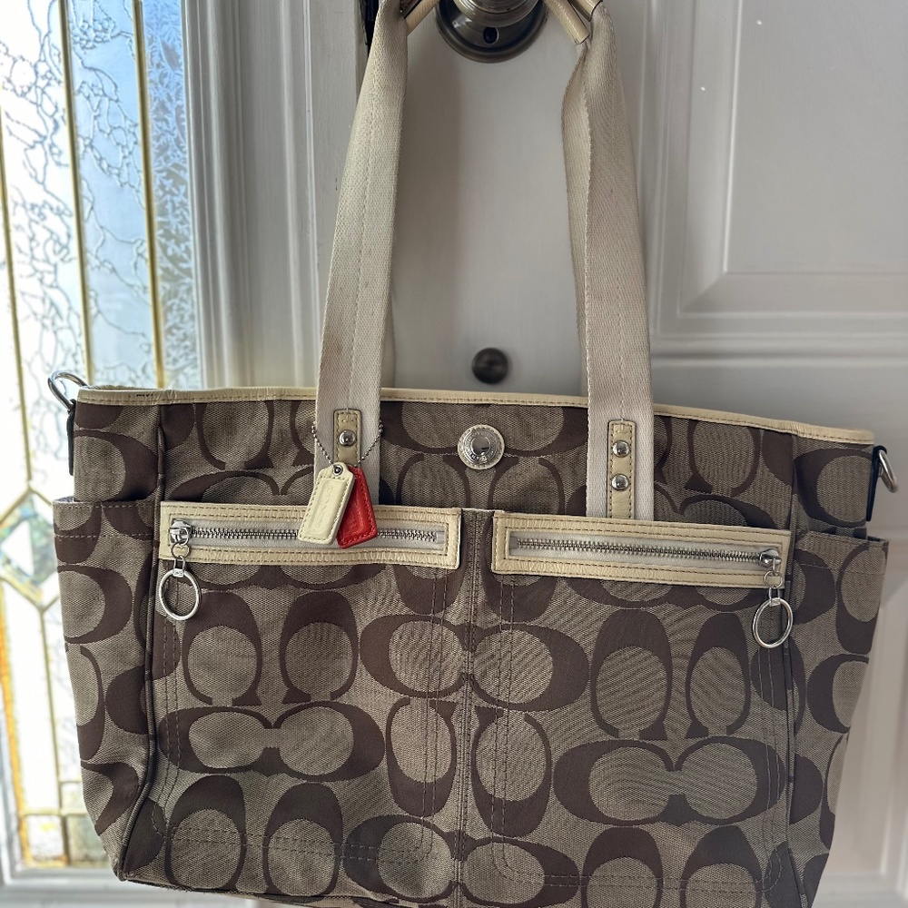 Coach diaper bag